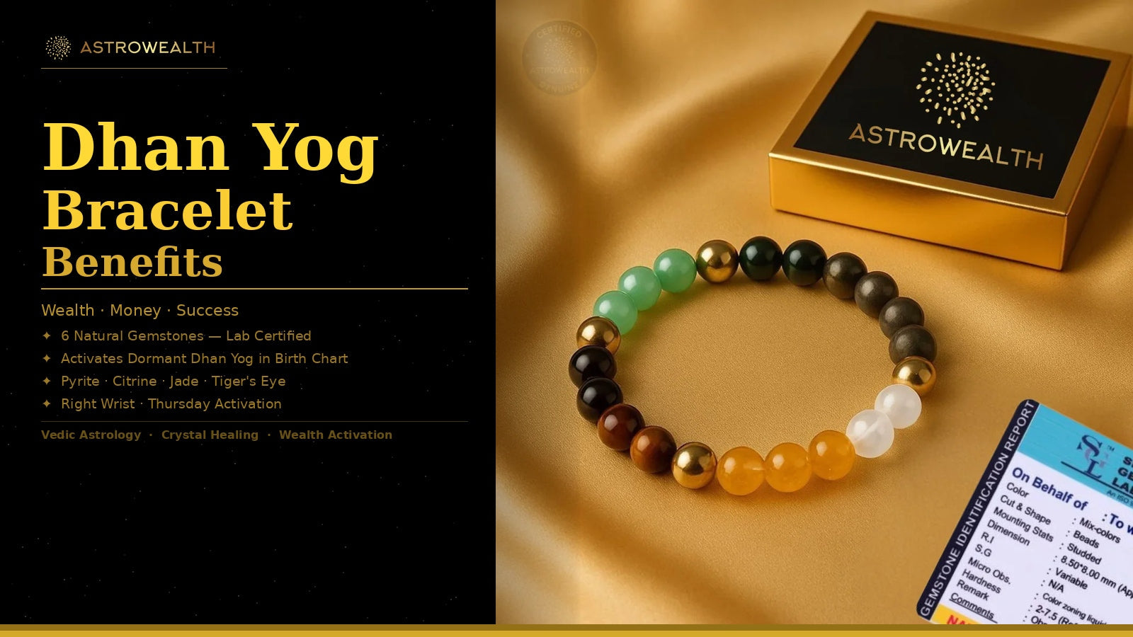 Dhan Yog Bracelet Benefits: Wealth, Money and Success