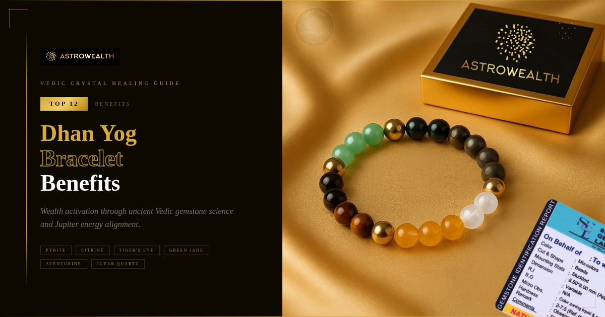 Top 12 Benefits of Wearing a Dhan Yog Bracelet in 2026