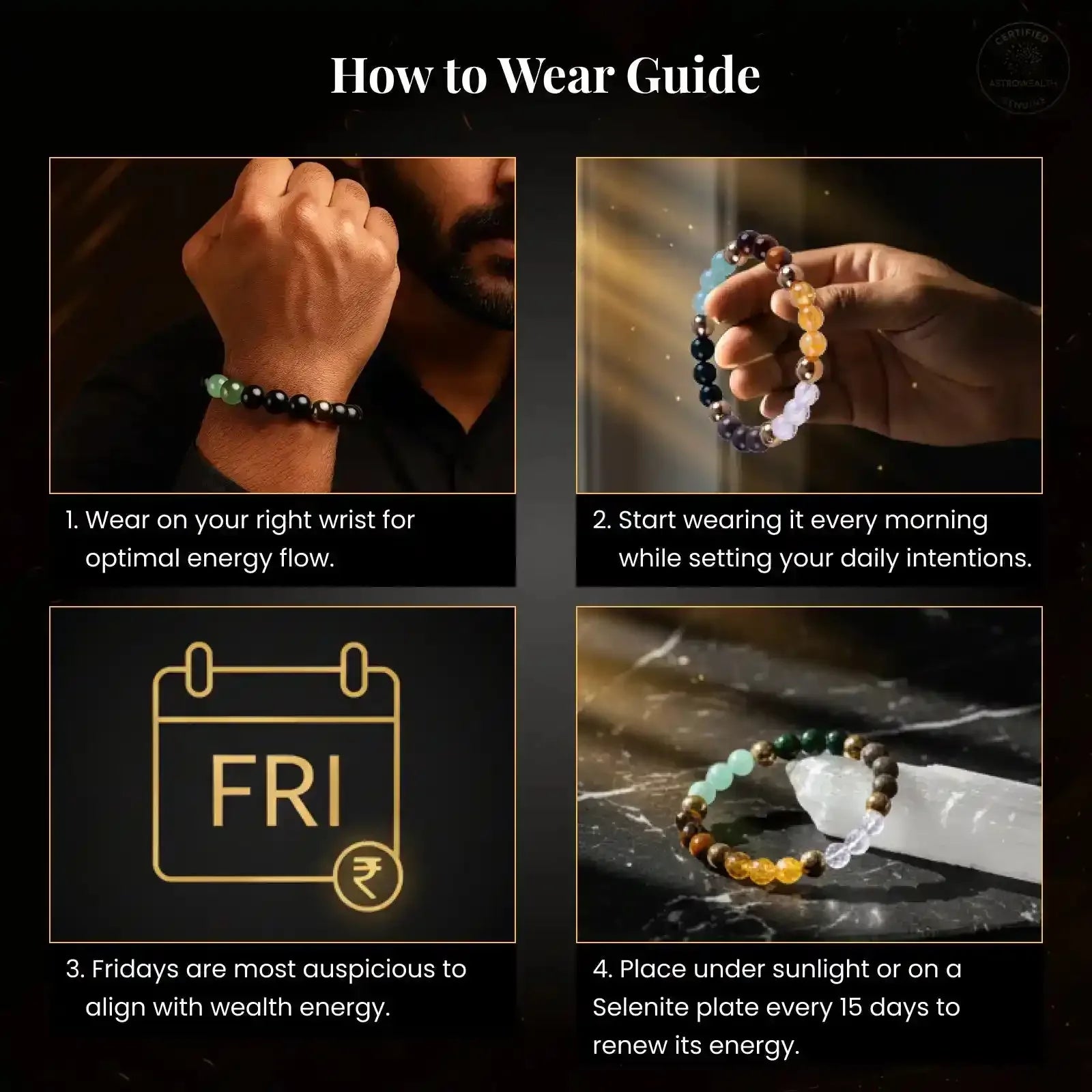 Dhan Yog Bracelet (Lab Certified)