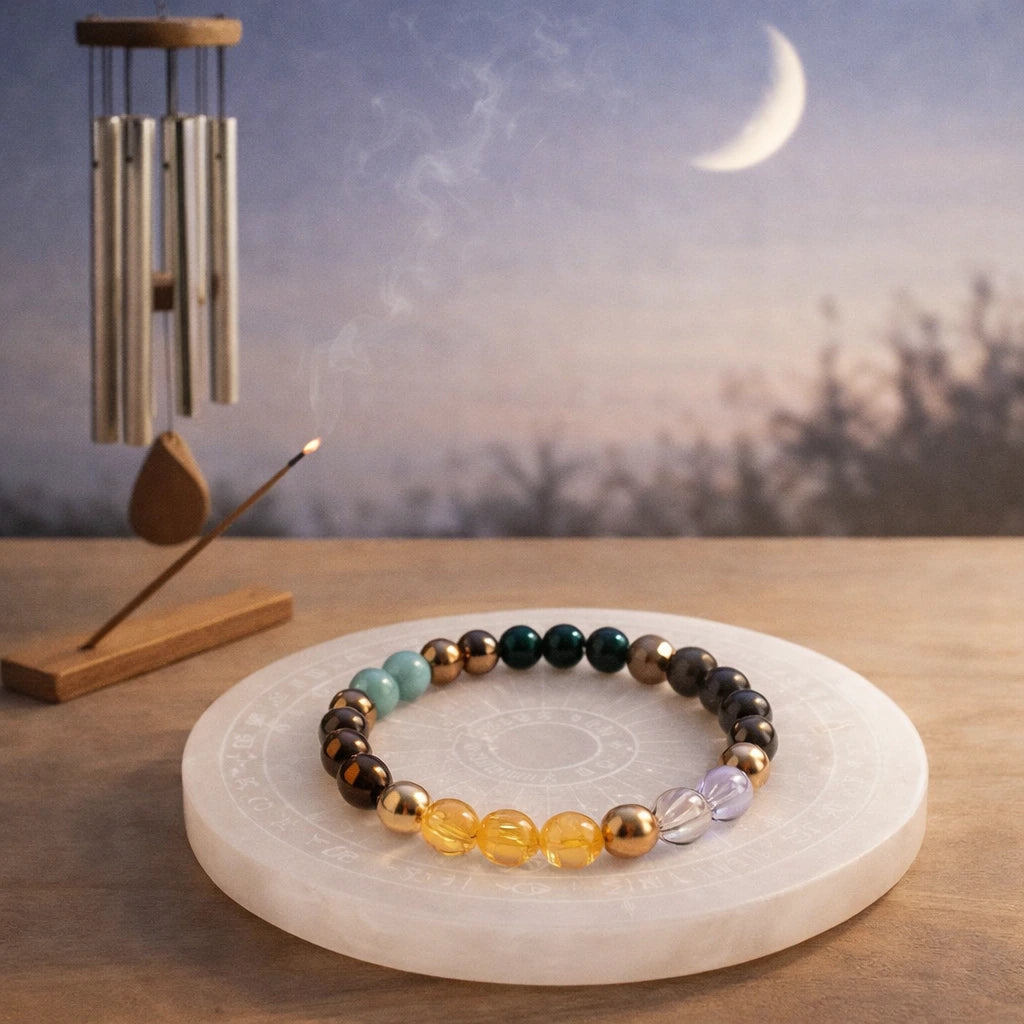 Dhan Yog Bracelet (Lab Certified) + Selenite Charging Plate