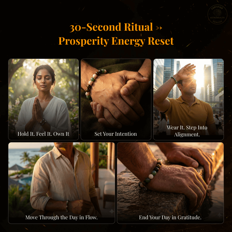 Money Magnet Wealth Bracelet (Lab Certified)