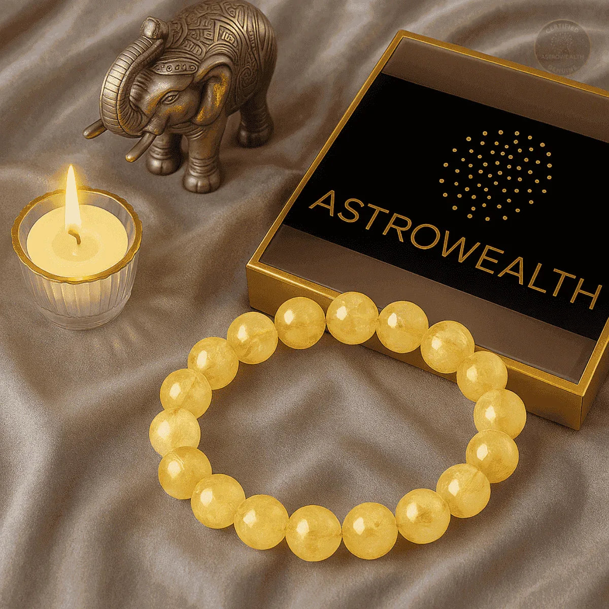 Citrine Bracelet (Lab Certified)