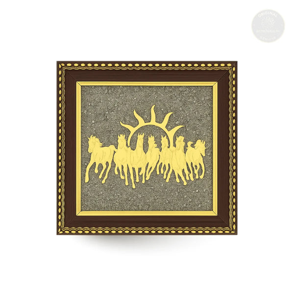 7 Horses Pyrite Frame