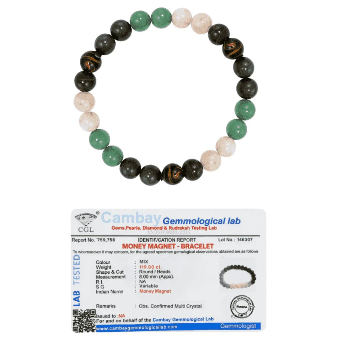 Money Magnet Wealth Bracelet (Lab Certified)