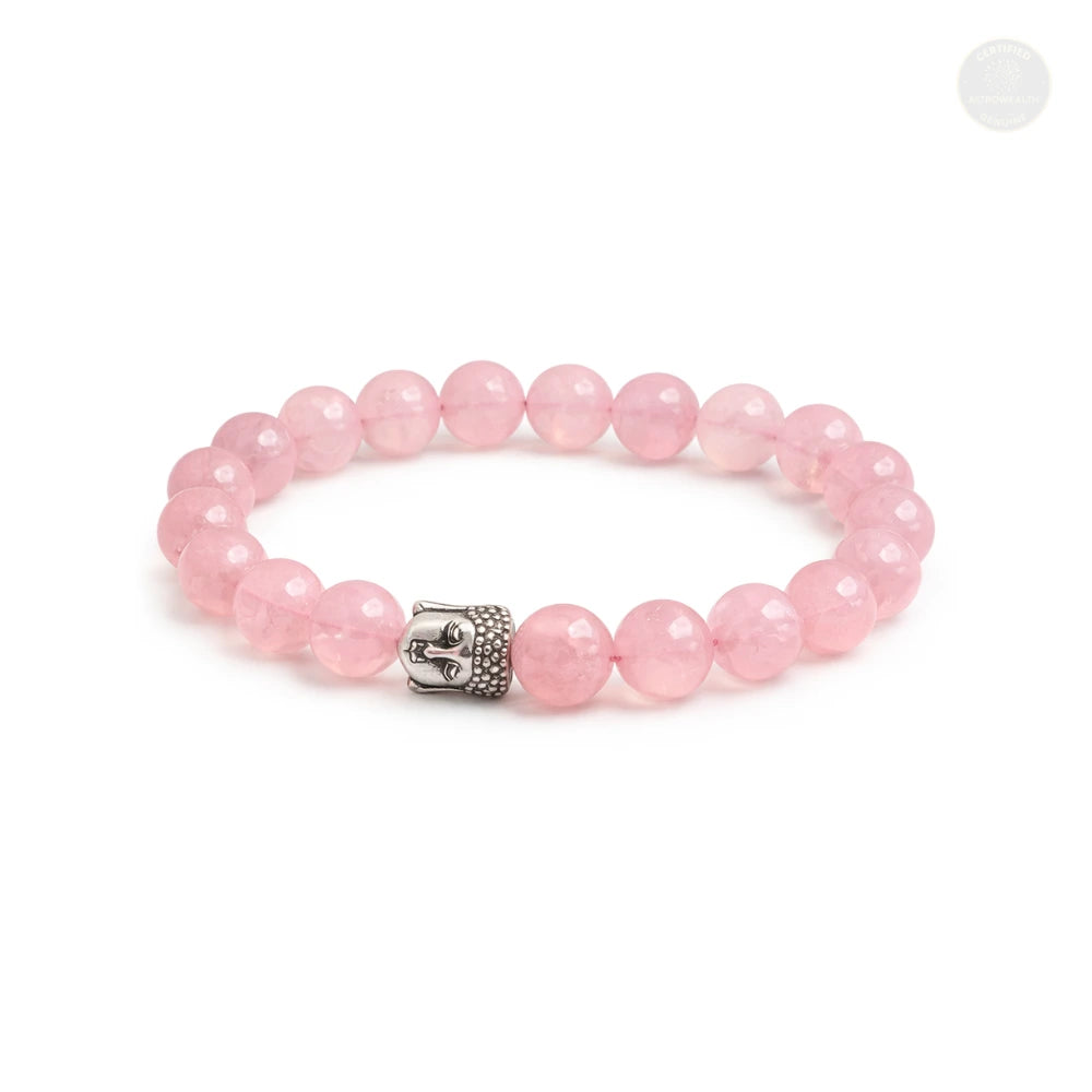 Rose Quartz Love Attraction Bracelet (Lab Certified)