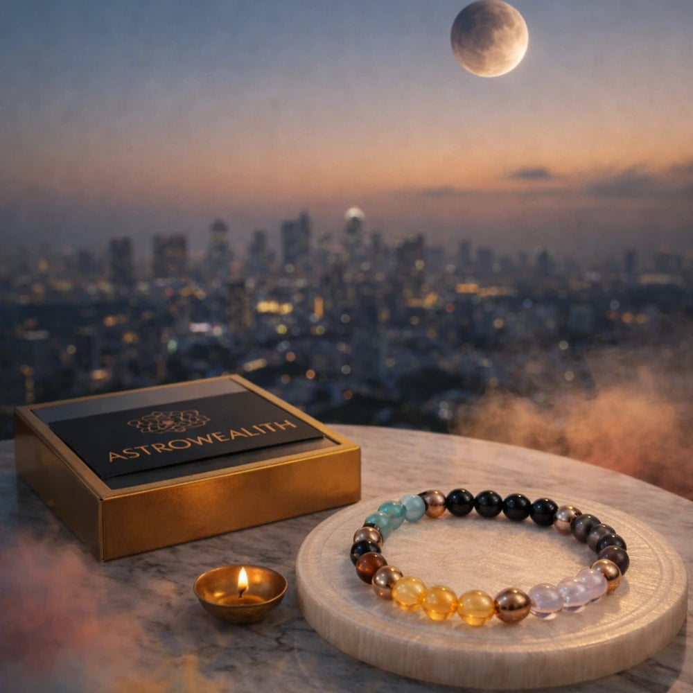 Dhan Yog Bracelet (Lab Certified) + Selenite Charging Plate