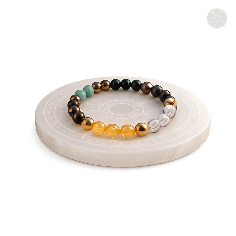 Dhan Yog Bracelet (Lab Certified) + Selenite Charging Plate