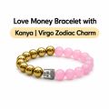 Love Money Bracelet with Kanya | Virgo Zodiac Charm