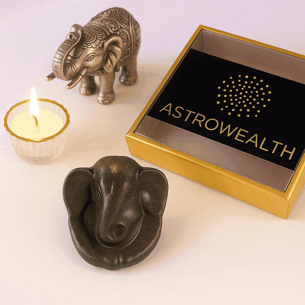 Pyrite Ganesha Idol