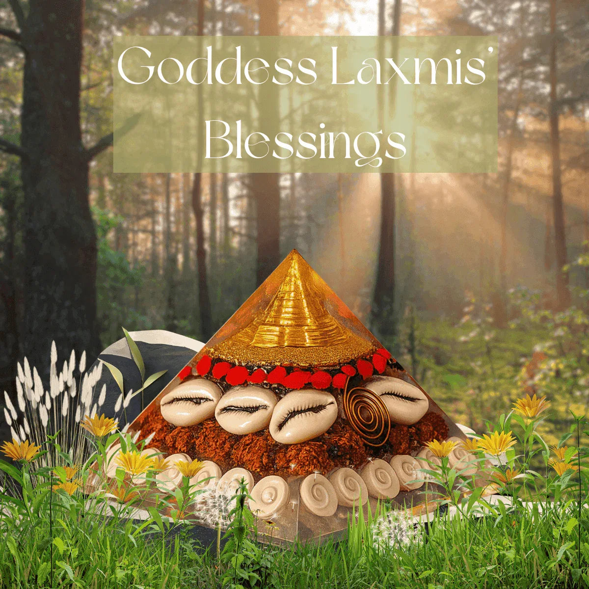 Laxmi Yantra Pyramid (90mm)