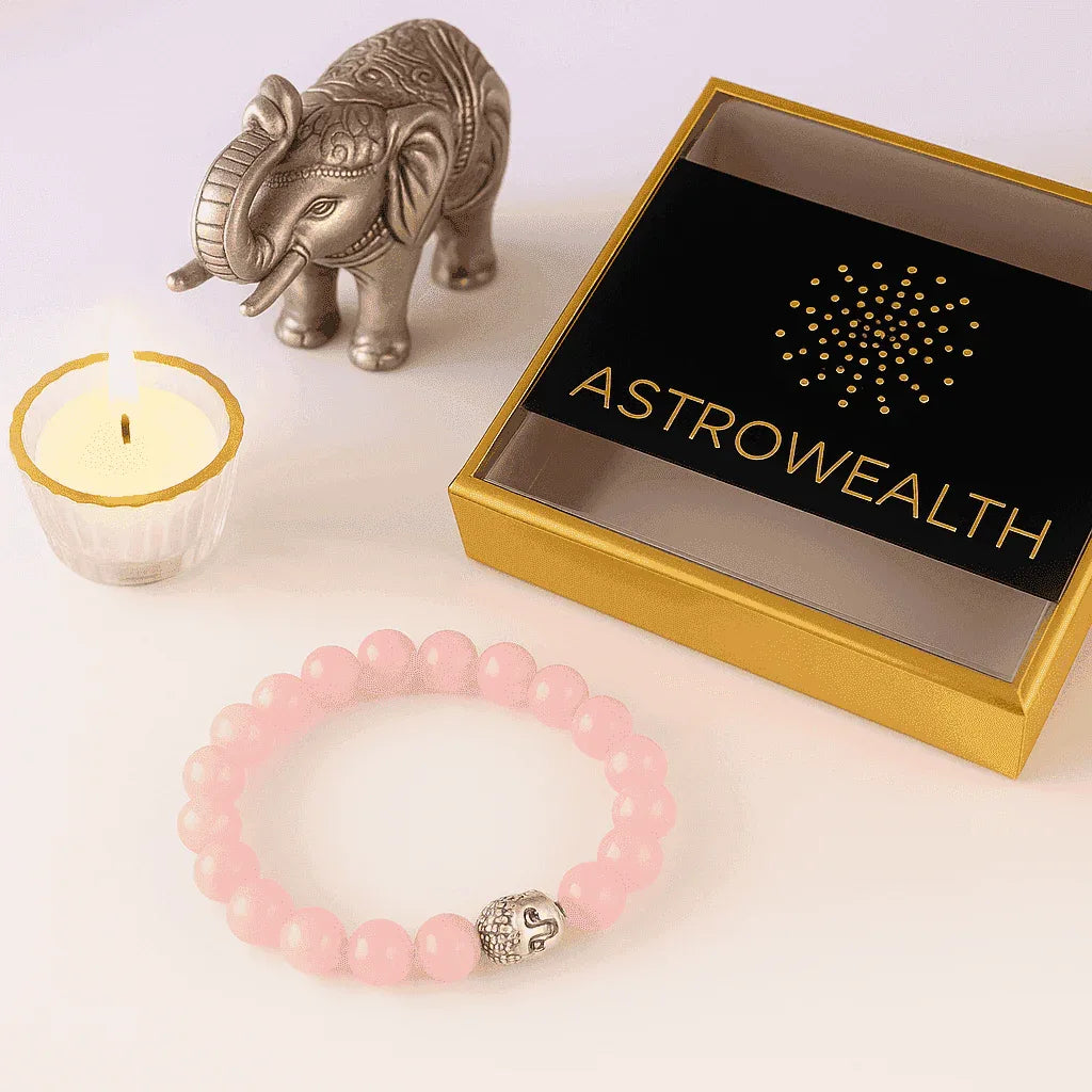 Rose Quartz Love Attraction Bracelet (Lab Certified)