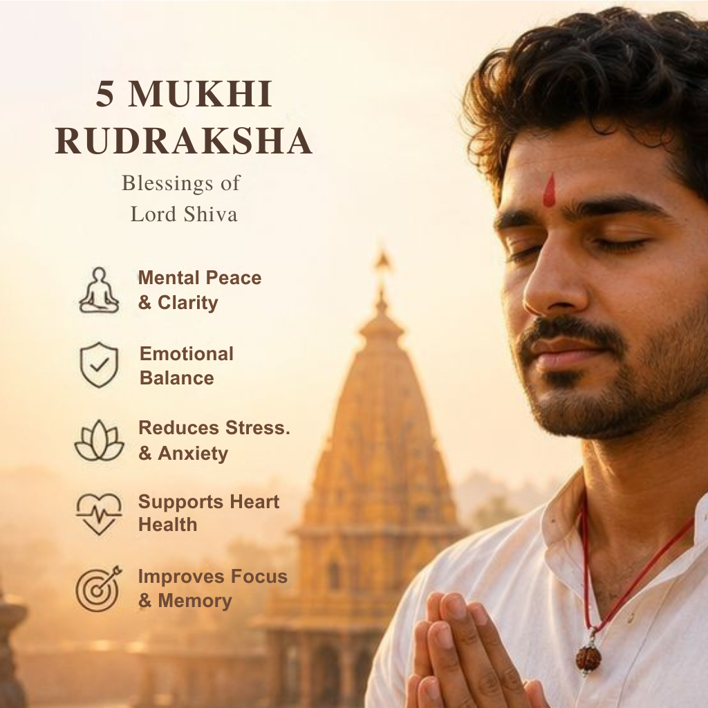 Nepal Origin 5 Mukhi Rudraksha - Panch mukhi