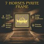 7 Horses Pyrite Frame