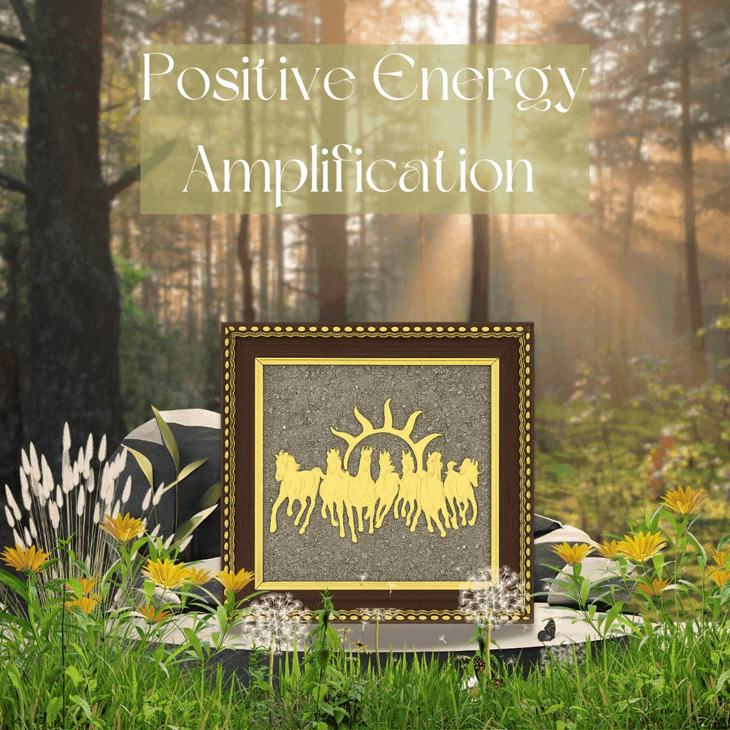 7 Horses Pyrite Frame