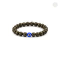 Pyrite Evil Eye Bracelet (Lab Certified)