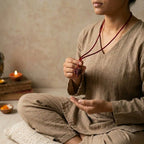Saat Mukhi Rudraksh with Dori – Energised (Lab Certified)