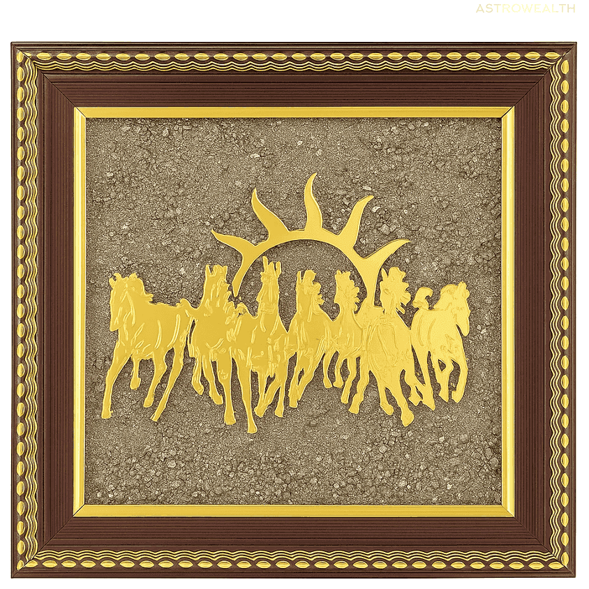 7 Horses Pyrite Frame