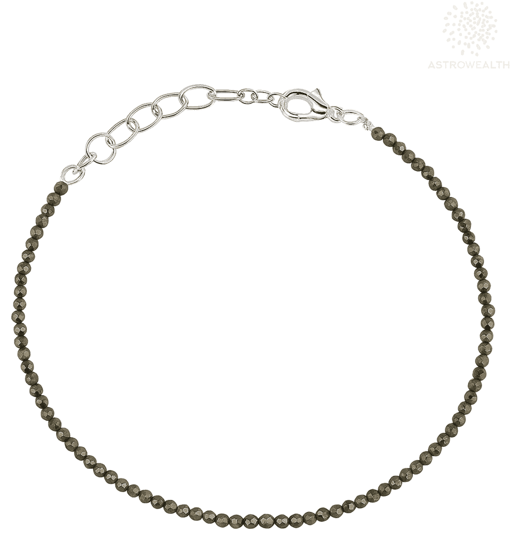 Raw Pyrite Anklet