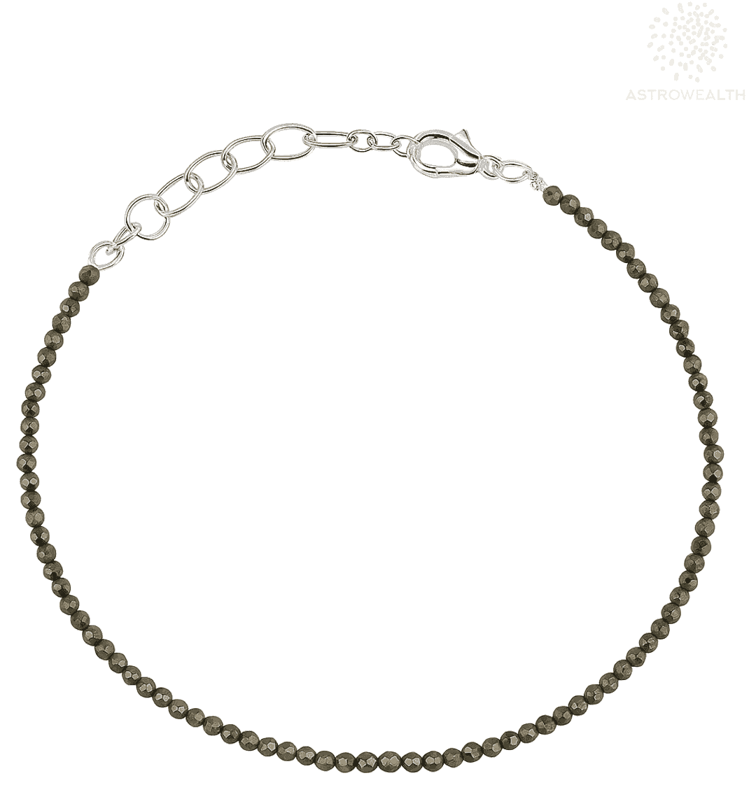 Raw Pyrite Anklet