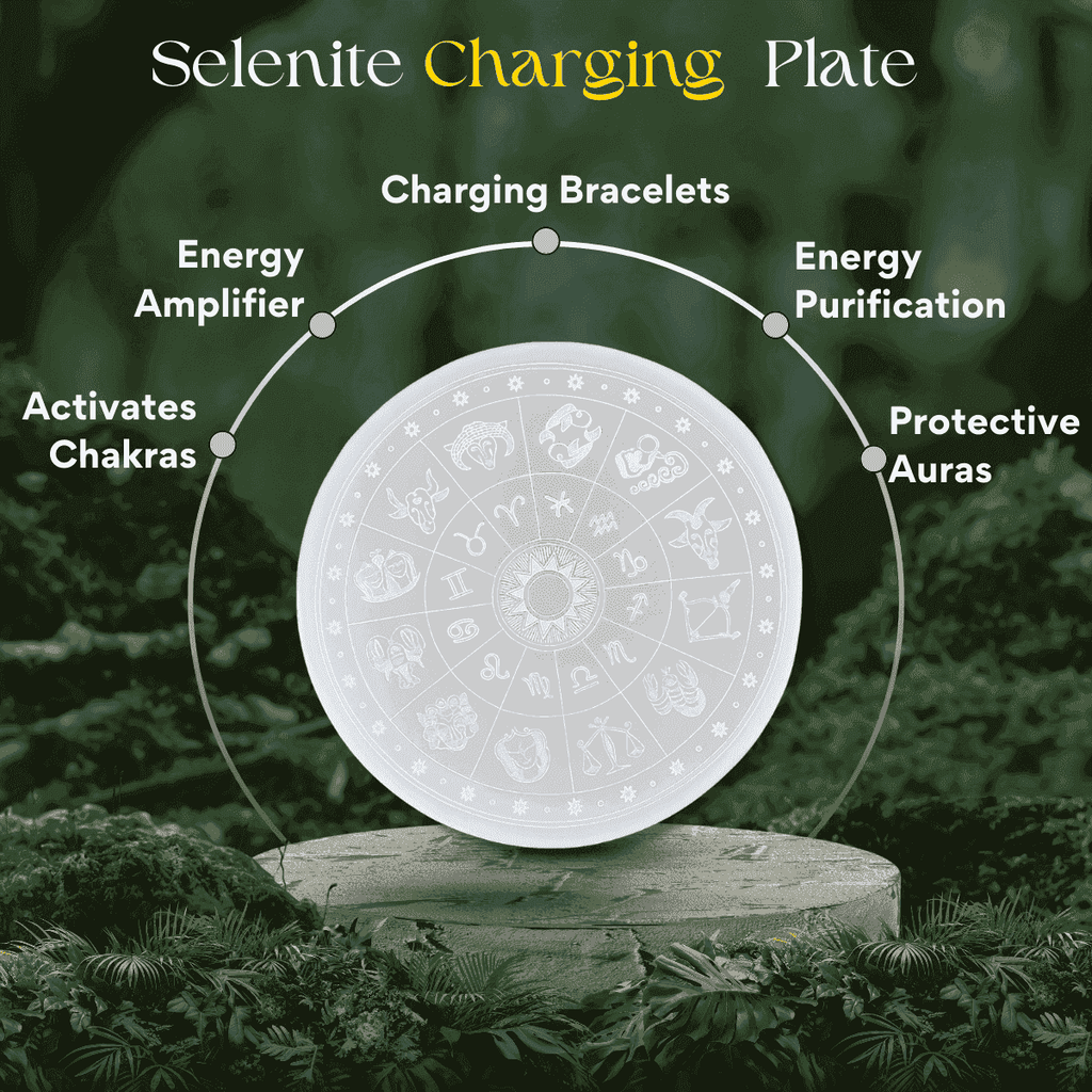 Selenite Charging Plate
