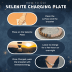 Selenite Charging Plate
