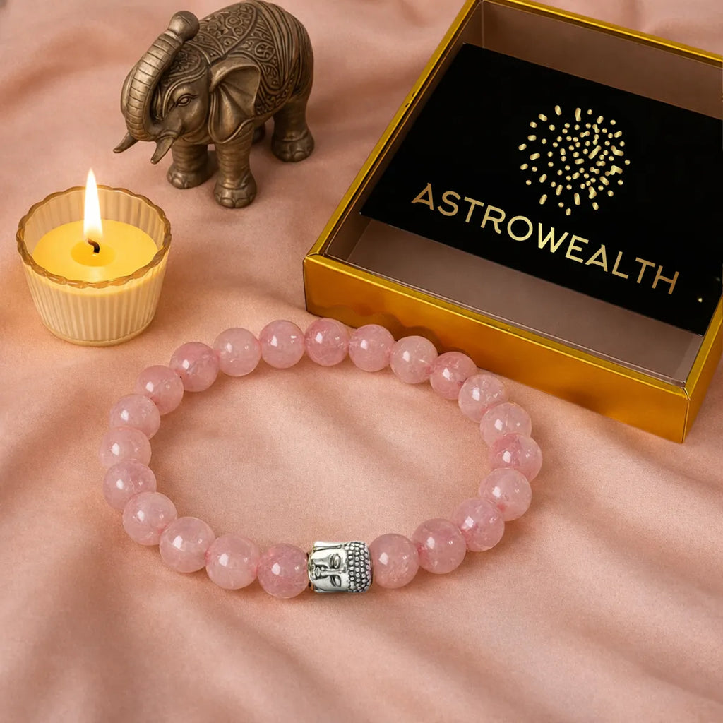 Rose Quartz Love Attraction Bracelet (Lab Certified)