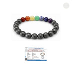7 Chakra Pyrite Bracelet (Lab Certified)