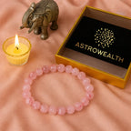 Rose Quartz Bracelet (Lab Certified)