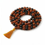 Divya Raksha Rudraksha Karungali mala 108+1 beads