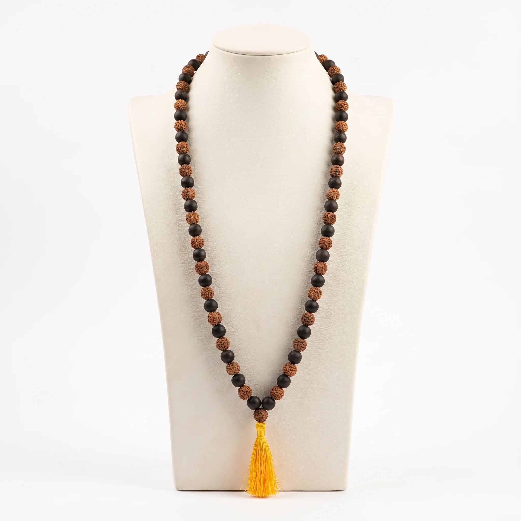 Divya Raksha Rudraksha Karungali mala 108+1 beads