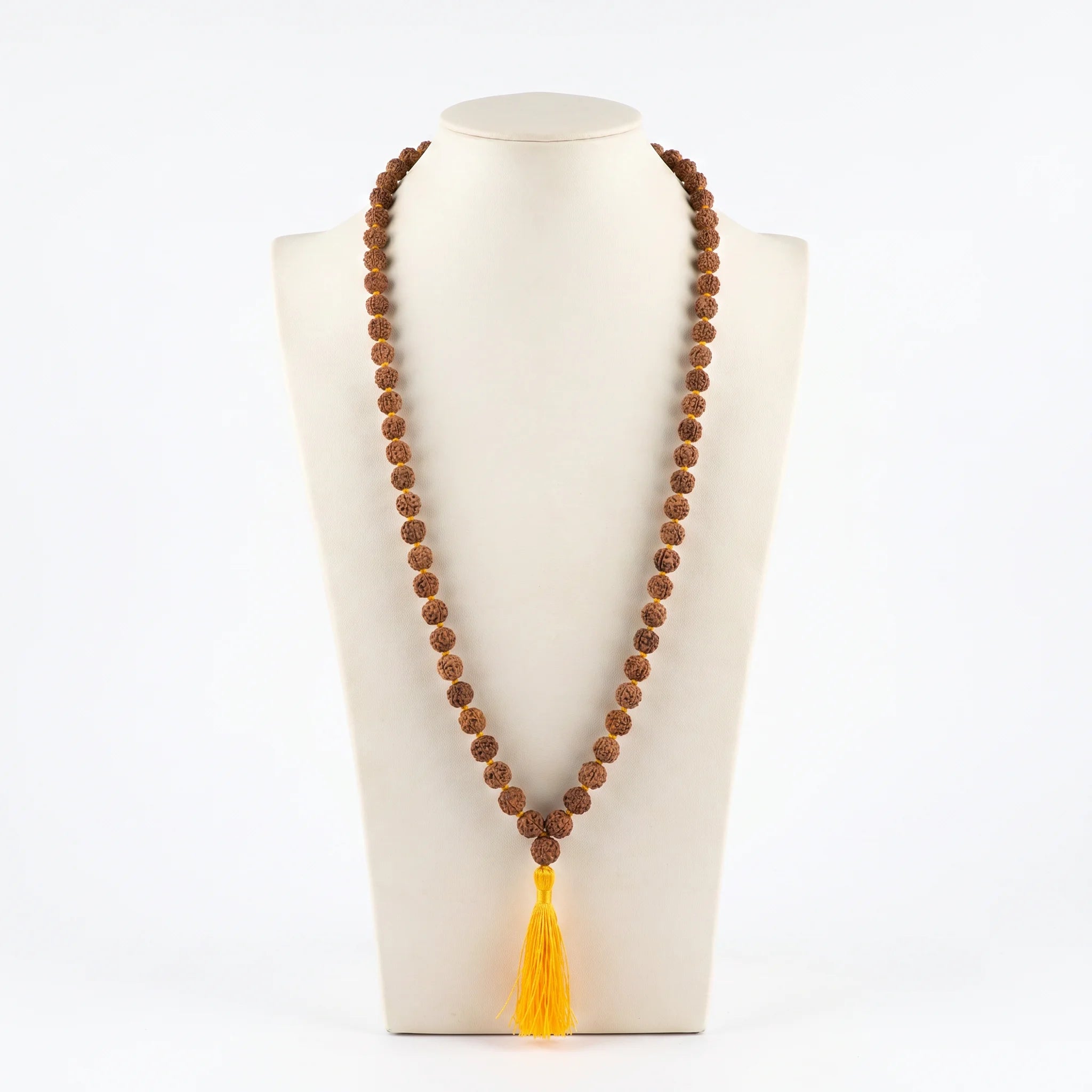 Brown Rudraksha Mala 108+1 beads